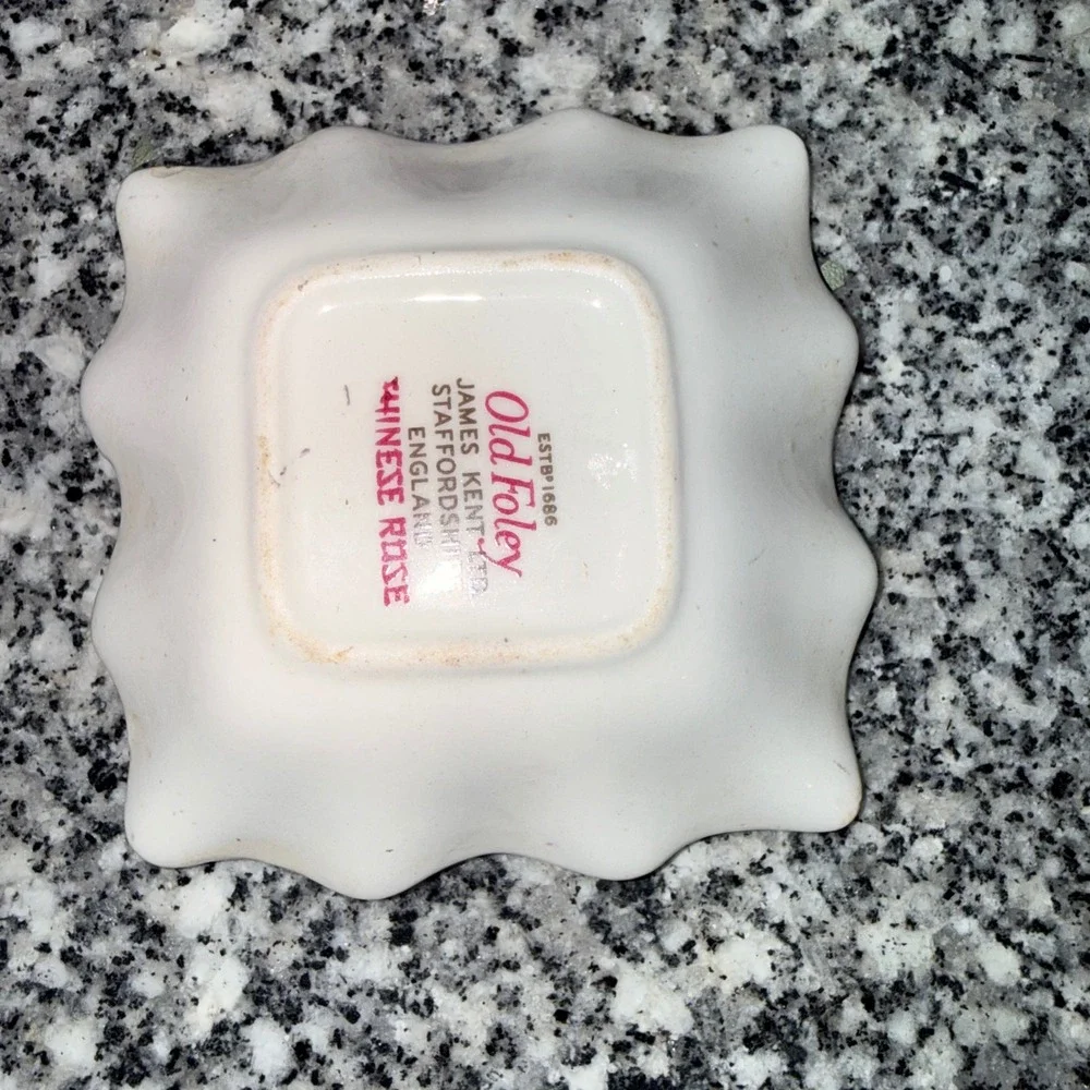 vintage James Kent Old Foley trinket dish in the 